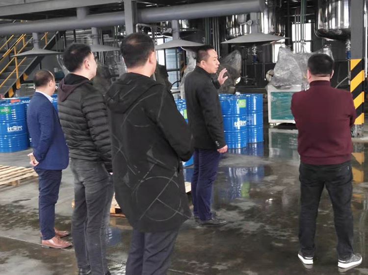 BG大游集团包装车间参观